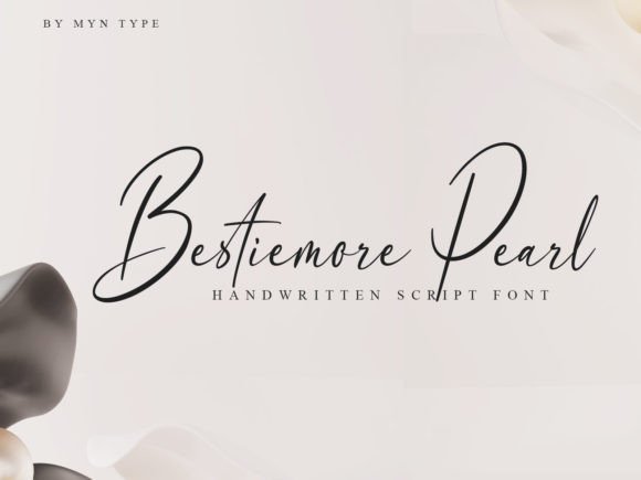 Bestiemore Pearl Font Poster 1