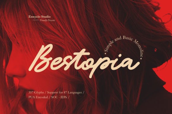 Bestopia Font Poster 1