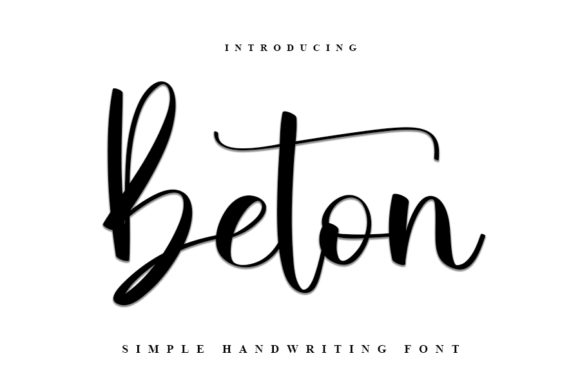 Beton Font