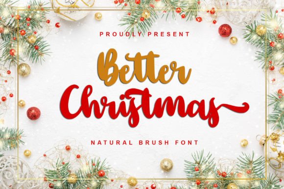 Better Christmas Font