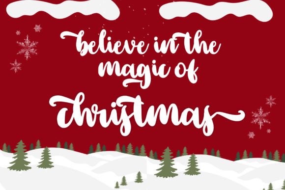 Better Christmas Font Poster 6