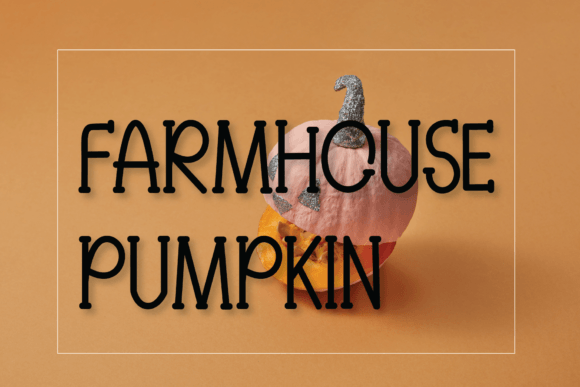 Better Pumpkin Font Poster 3