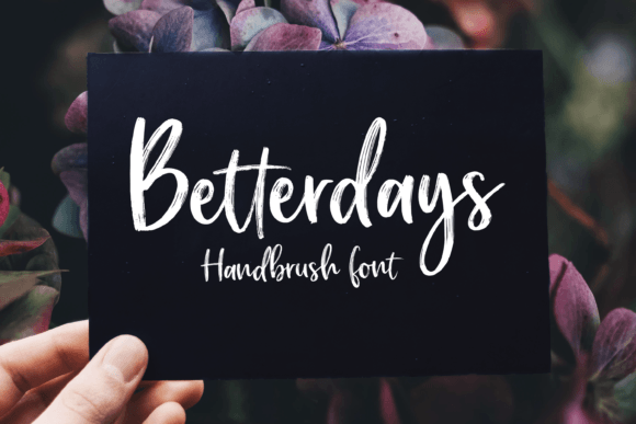 Betterdays Font Poster 1
