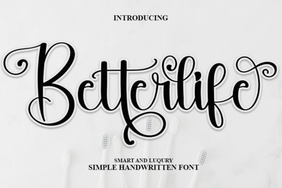 Betterlife Font Poster 1