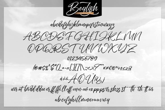 Beylish Font Poster 5