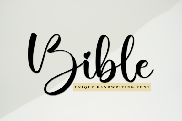 Bible Font