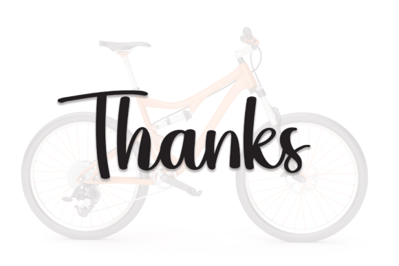 Bicycle Font Poster 8