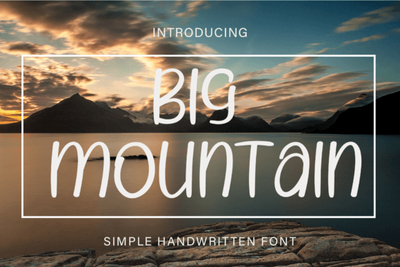 Big Mountain Font