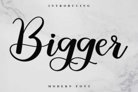 Bigger Font