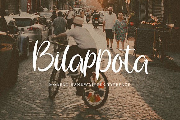 Bilappota Font Poster 1