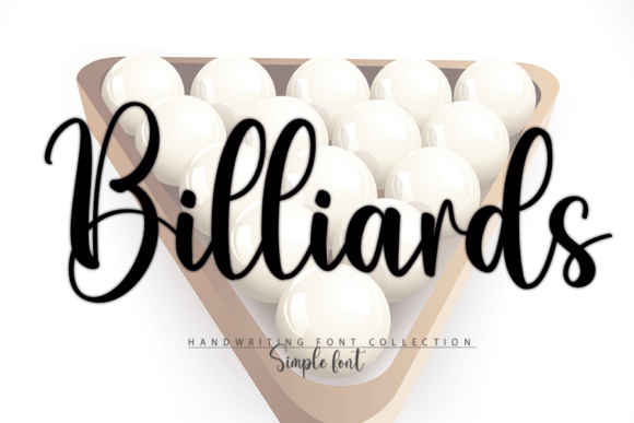 Billiards Font