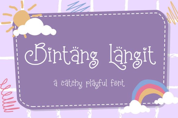 Bintang Langit Font