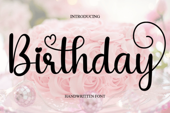 Birthday Font