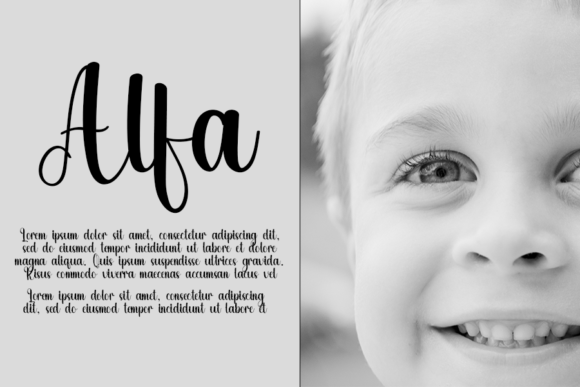 Birthome Font Poster 7