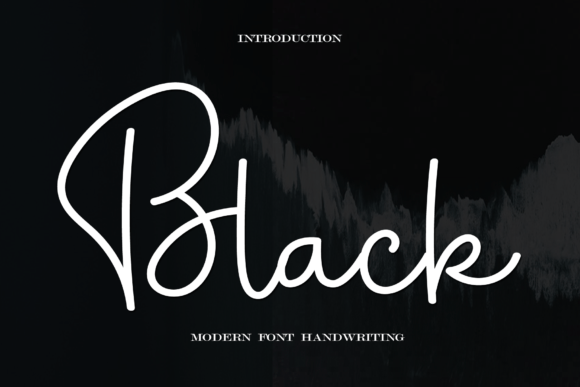 Black Font