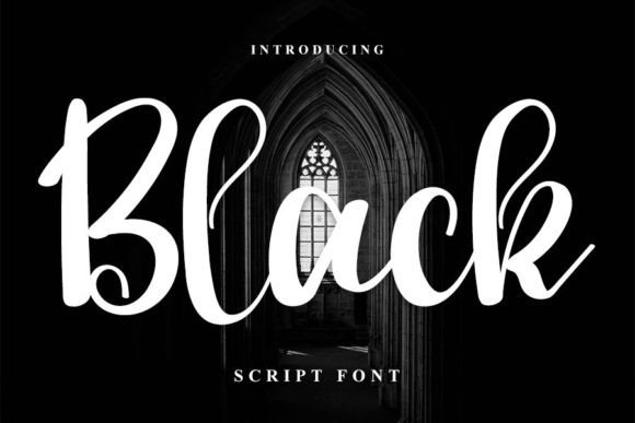 Black Font