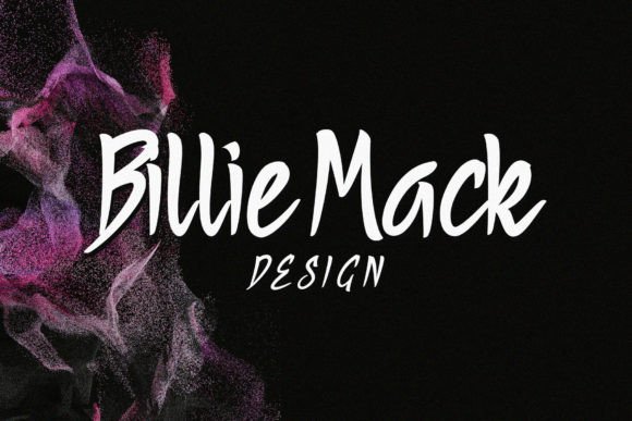 Black Baret Font Poster 3