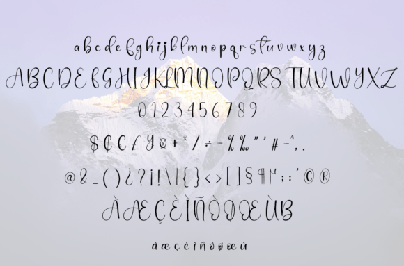 Black Bold Font Poster 6