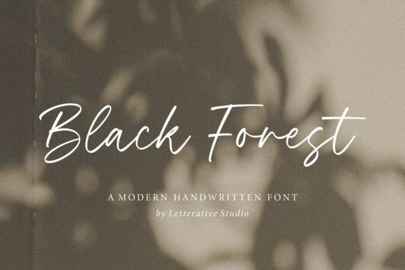 Black Forest Font