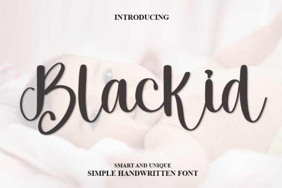 Blackid Font Poster 1