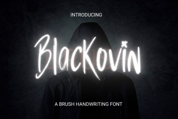 Blackovin Font Poster 1