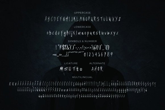 Blackovin Font Poster 4