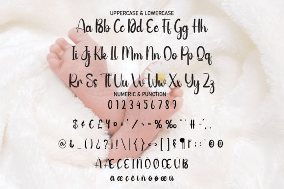 Blanket Font Poster 7