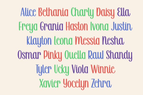 Blessed Morning Font Poster 5