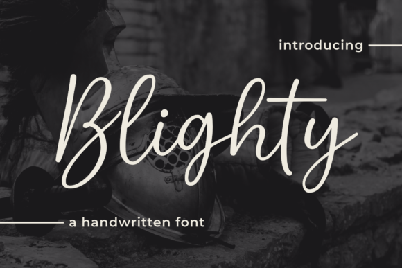 Blighty Font