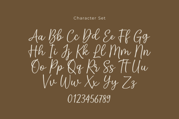 Blighty Font Poster 8