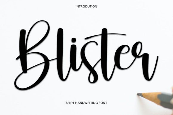 Blister Font