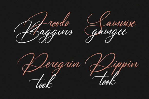 Bloomstars Font Poster 7
