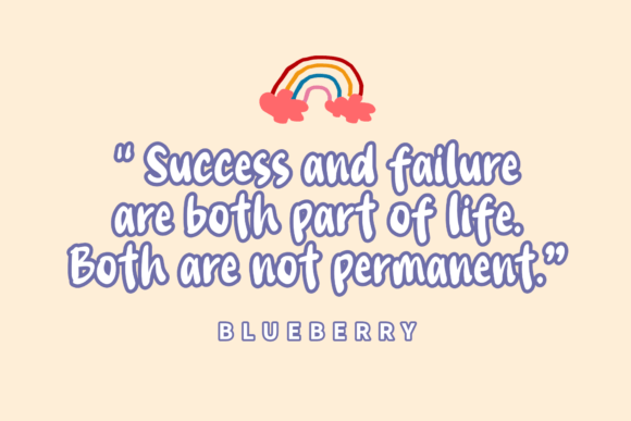 Blueberry Cream Font Poster 2