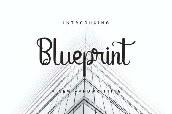 Blueprint Font