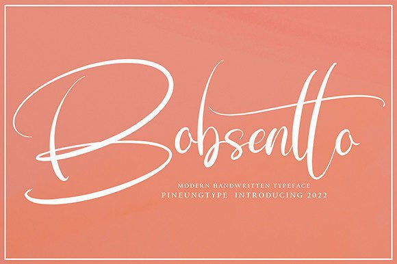 Bobsentto Font