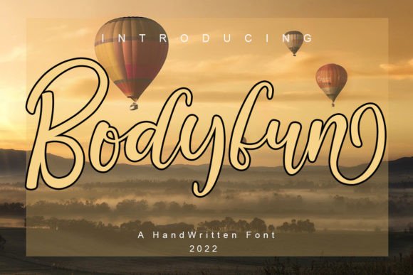 Bodyfun Font Poster 1