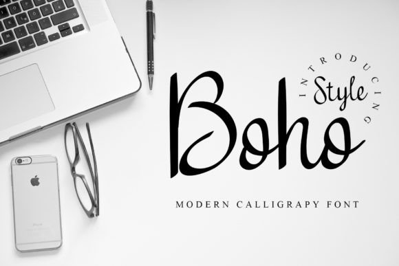 Boho Font Poster 1