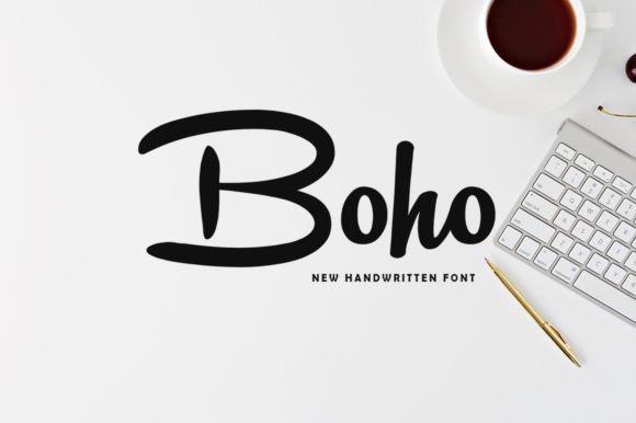 Boho Font Poster 1