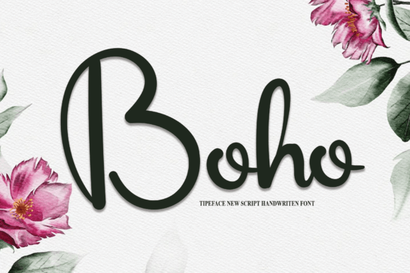 Boho Font Boho Font Poster 1