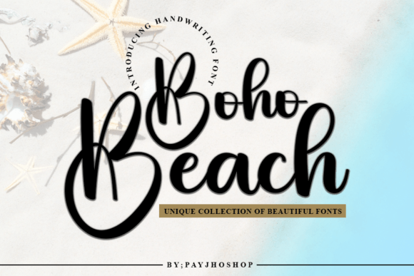 Boho Beach Font