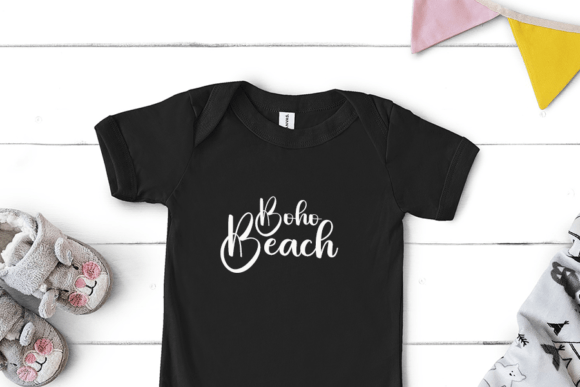 Boho Beach Font Poster 5