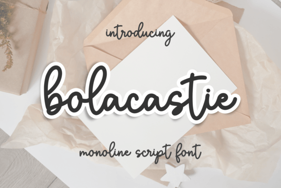 Bolacastie Font Poster 1