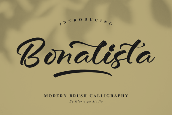 Bonalista Font Poster 1