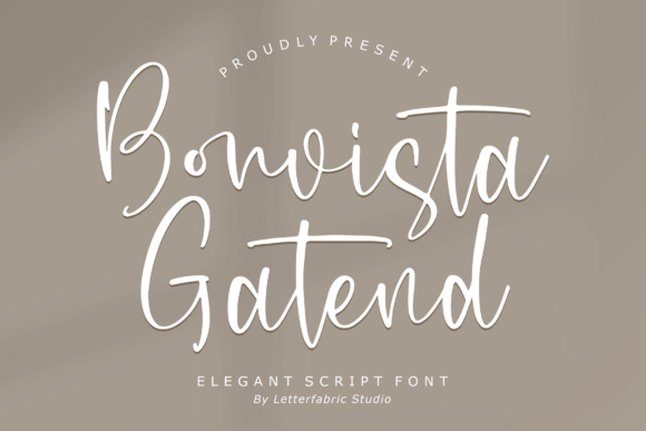 Bonvista Gatend Font Poster 1