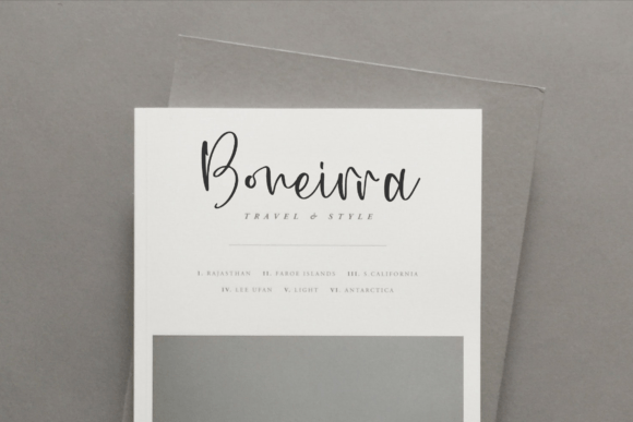 Bonvista Gatend Font Poster 6
