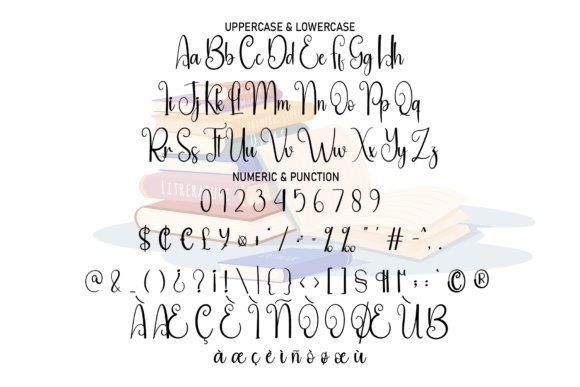 Book Font Poster 7