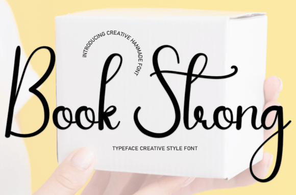 Book Strong Font Poster 1