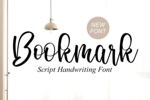 Bookmark Font Poster 1