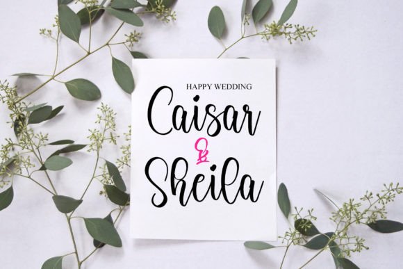 Bookmark Font Poster 2