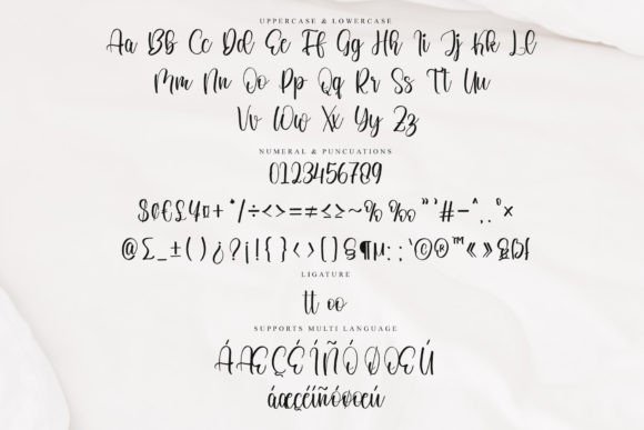 Bookmark Font Poster 5